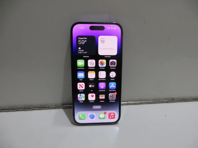 APPLE IPHONE 14 Pro - 256GB - Deep Purple (T-Mobile) $663.77