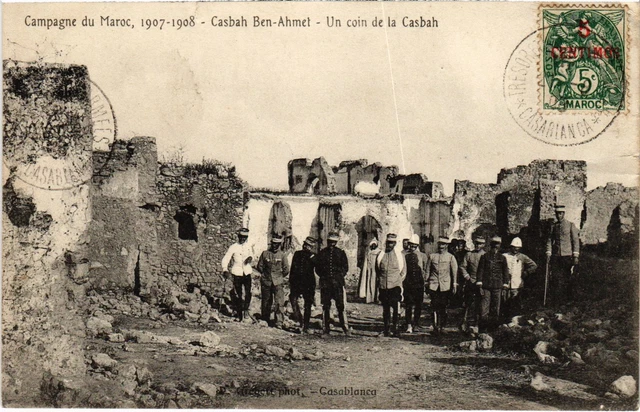 CPA AK Casbah Ben Ahmet Un coin de la Casbah MAROC (1318757)