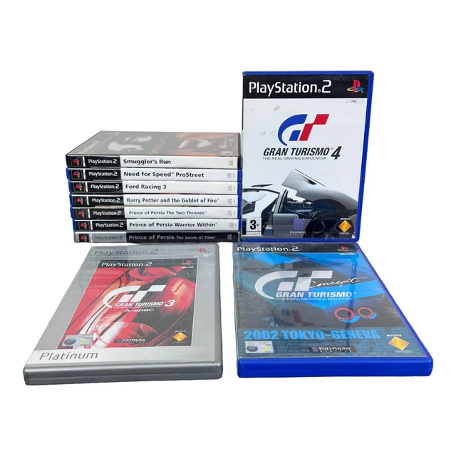 PS2 PLAYSTATION 2 10 Game Bundle Prince Persia Gran Turismo Harry ...