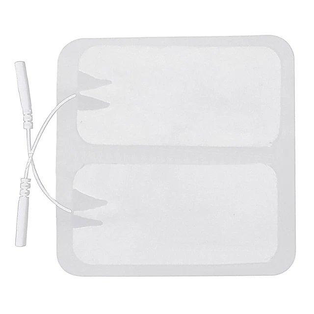 1.95-2.15mm Pin 4/10/20 Non-Woven Electrode Pads Sheet Reusable For Tens Machine
