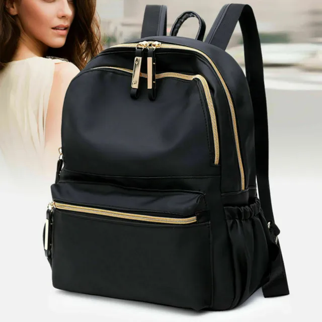 Women Girls Ladies Oxford Backpack Rucksack Travel Shoulder School Bag New J1