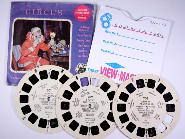 View-Master - Circus 3 reels EARLY packet 701-03 - EG#2