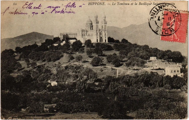 CPA AK HIPPONE The Tomb and the Basilica of St. Augustine ALGERIA (1189800)