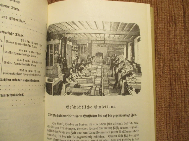 BRADE Das illustrierte BUCHBINDERBUCH 1860 Buchbinderei BUCHBINDER Buchbinden 5