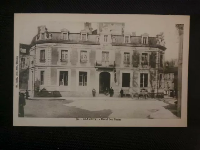 CPA 58 CLAMECY - Hôtel des Postes