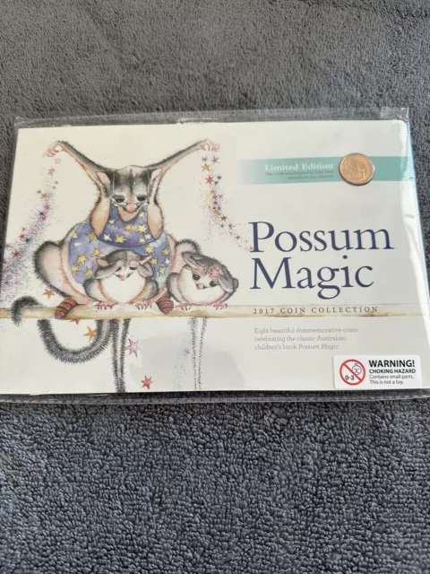 2017 Possum Magic Coin Set Includes Limited Edition 1 Cent
