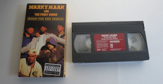 V6　LIVE FOR THE PEOPLE　VHS MARKY MARK AND The Funky Bunch - Music For The People VHS Tape