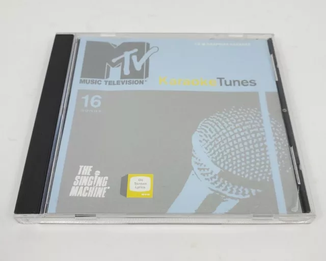 MTV Karaoke Tunes CD + Graphics 2002 The Singing Machine