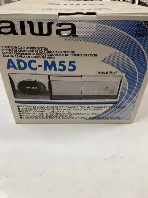 caricatore  cd  marca aiwa 6 dischi modello adc-m55 nuovo mai montato