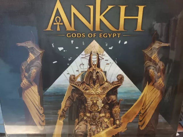 Ankh: Gods of Egypt Core / Base  Game - CMON Cool Mini or Not Board Game New!