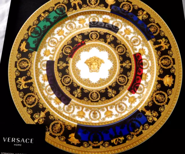 Rosenthal Versace I Love Baroque and Roll  Wandteller 1 A Neuware & Ovp