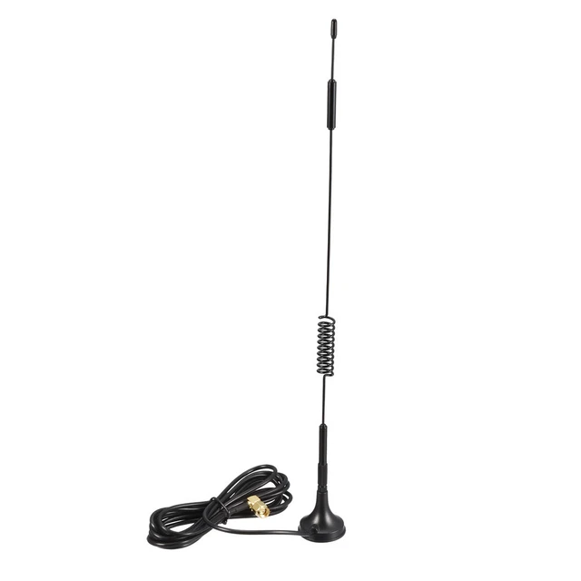 GSM Antenna 4G 7dBi 700-2700MHz SMA Male Elbow with 2M RG174 Cable Magnetic Base