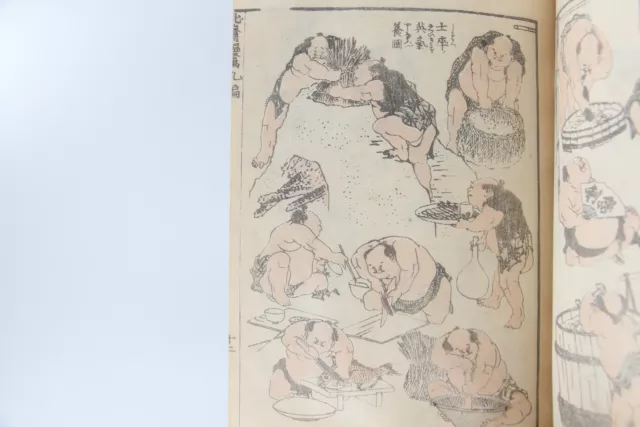 HOKUSAI Hokusai Manga Volume 9 EDITION ORIGINALE 1819