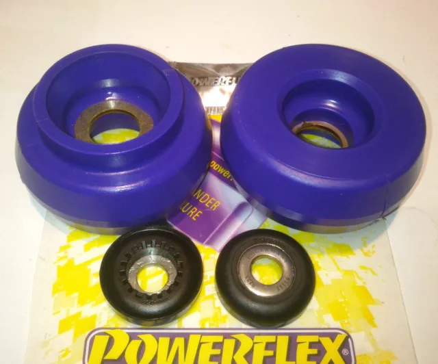 2 Pu Buchsen Domlager + Febi Kugellager VA VW Golf 3 4 Corrado Powerflex F85-239