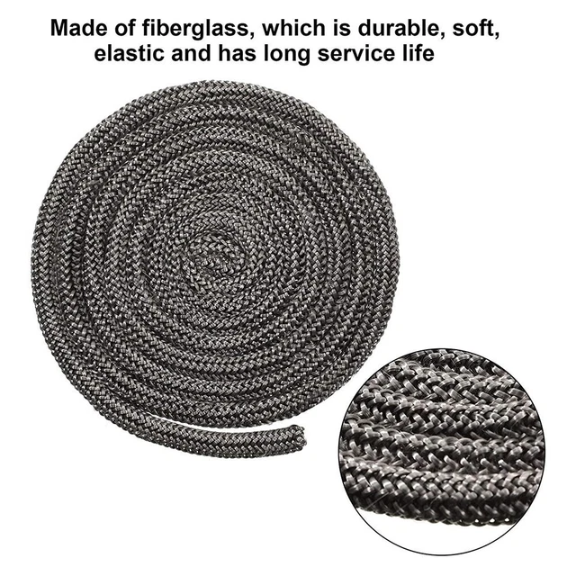 Pièce de corde de poêle joint d'incendie bureau maison élastique fibre de ver