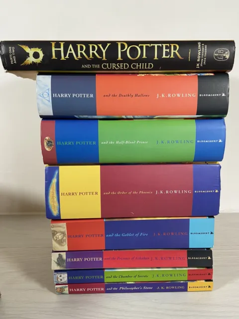 Harry Potter Complete Collection Book Set Bundle 1-7 JK Rowling Bloomsbury Mixed