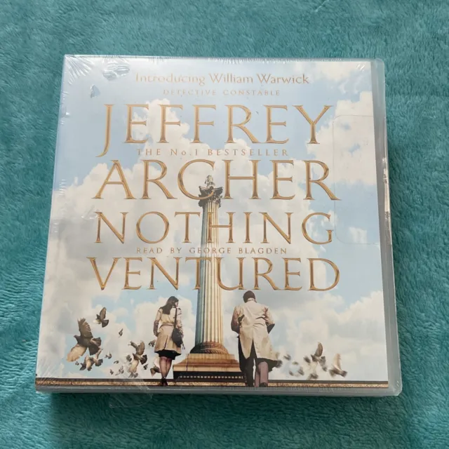 Jeffrey Archer Nothing Ventured 8 CD Audiobook Running Time 9 Hours Approx.