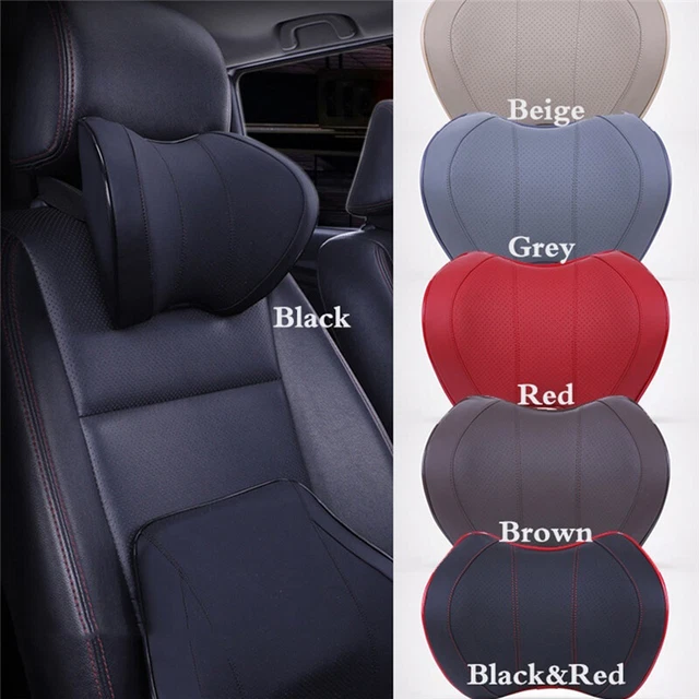 Car Seat Headrest Pad Memory Foam Pillow Head Neck Rest Support Cushion JJ