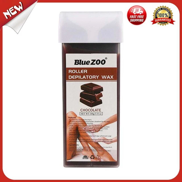 es 100g Roll-On Hair Removal Depilatory Heater Waxing Cartridge (Chocolate)