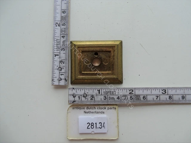 Plastic Case Part For A German Schmid Mantel Or Neuchateloise Clock