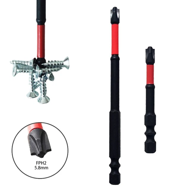 65 mm 110 mm FPH2 magnetico speciale fessura a croce bit cacciavite HRC63 ° durezza