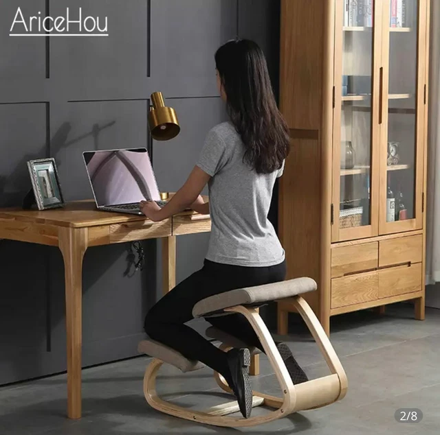 AriceHou sgabello ergonomico postura corretta sedia al ginocchio mobili ufficio