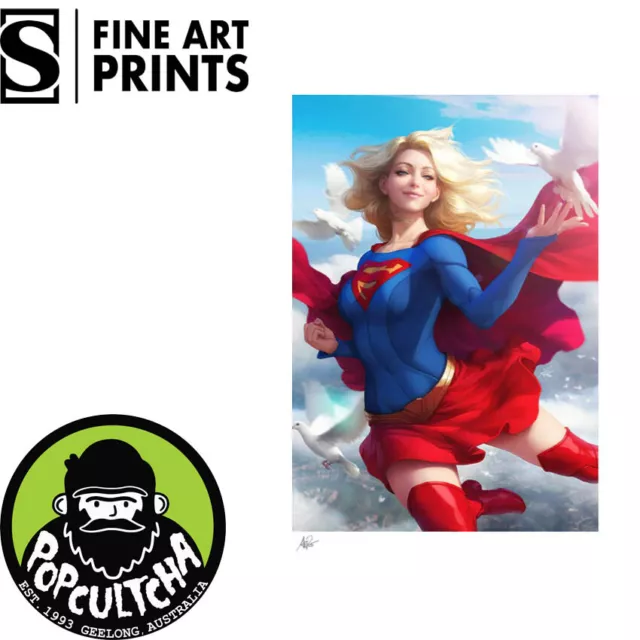 Supergirl Premium Art Print by Stanley ‘Artgerm’ Lau "New"