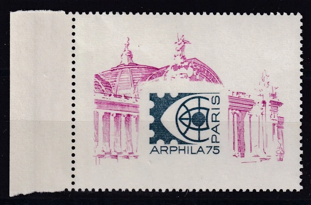 TIMBRE OBLITÉRÉ POLSKA. ARPHILA 75 PARIS. 1.50 ZL. 1975 Stock Photo