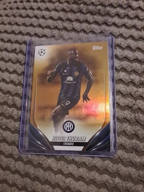 Lot De Cartes Topps Marcus Thuram – /50, /75, /99, /299 – Borussia Mönchengladbach