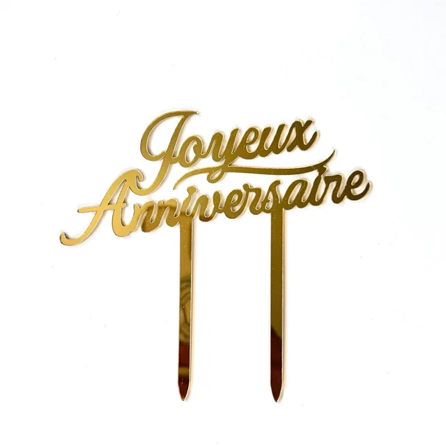 Cake topper personnalisé bois chasseur - Deco de gâteau Cake topper personnalisé bois chasseur - Deco de gâteau