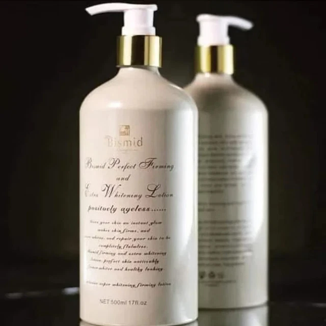 Gel Douche Blanchissant Bismid Au Lait De Chèvre - 1000ml, éclaircissant & Hydratant