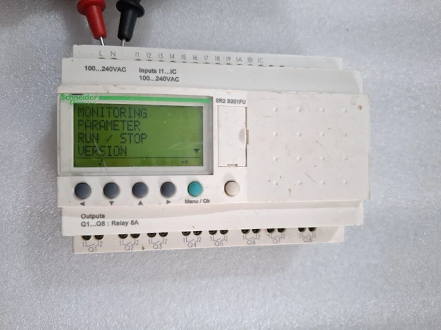 Schneider SR2B201BD SR2 B201BD Zelio SR2 Compact Smart Relay, 20 I/O