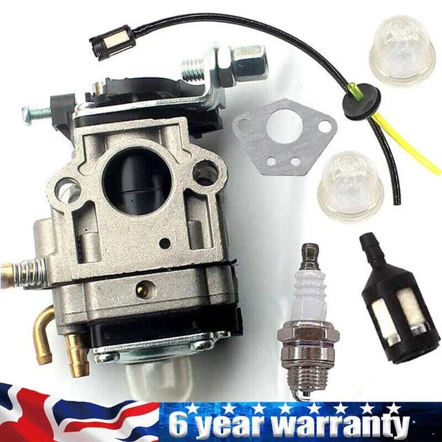 Carburetor Kit For 43cc 52cc 49cc Brushcutter Strimmer Cutter Chainsaw Carb
