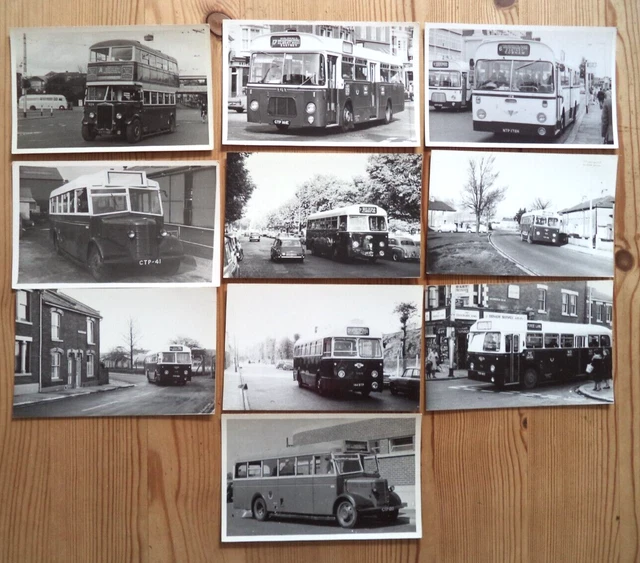 BUS PHOTOS PORTSMOUTH HAMPSHIRE  x 10
