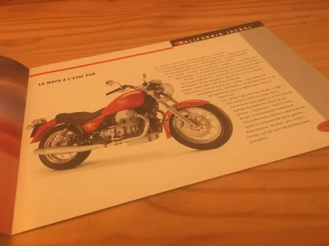 Moto Guzzi California Jackal prospectus brochure prospekt dépliant publicité 2