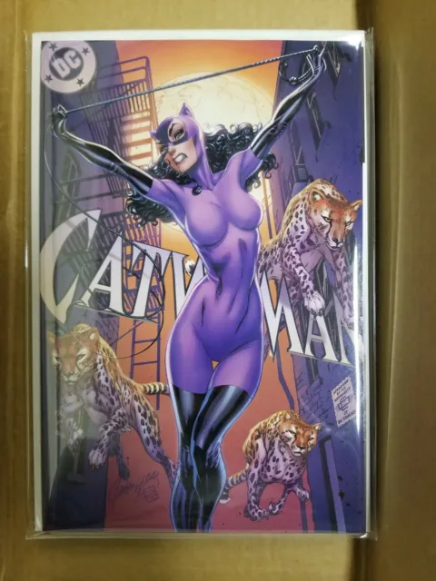 CATWOMAN 80th ANNIVERSARY SPECTACULAR J SCOTT CAMPBELL EXCLUSIVE D VARIANT