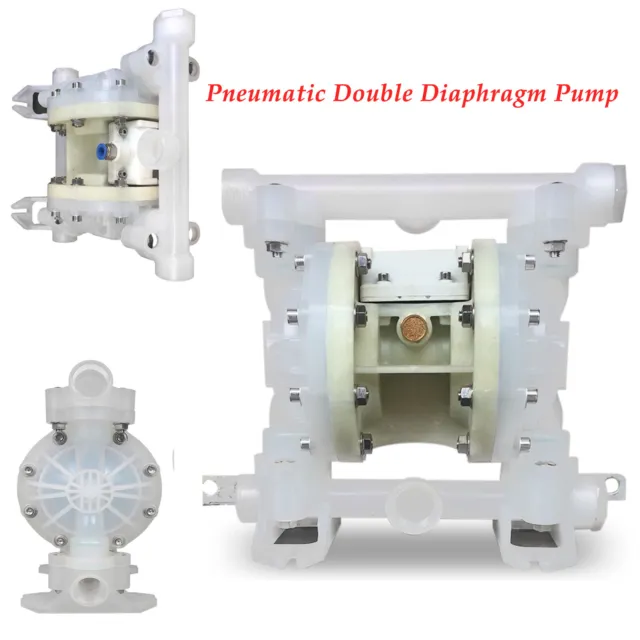 Industrial Air-Operated Double Diaphragm Pump Yellow Valve Body Pump  US