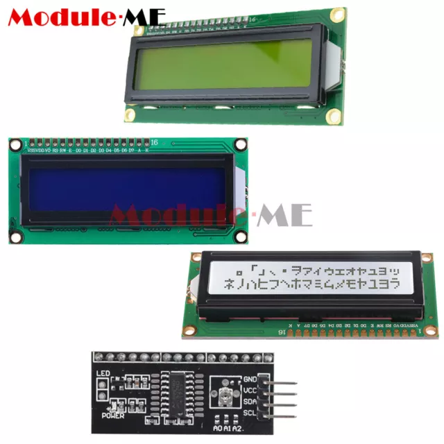 LCD1602 1602 LCD HD44780 Display Module for Arduino Raspberry Pi DIY NEW 2