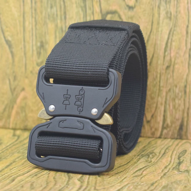 New Multi-Function Cobra Belt 3.8cm Outdoor Training Nylon Man Belt Cobra Belt