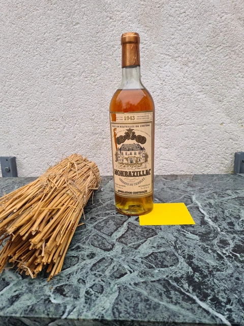 1943 - Chateau de la Fonvieille, Reserve du Theulet - Monbazillac +étuis paille