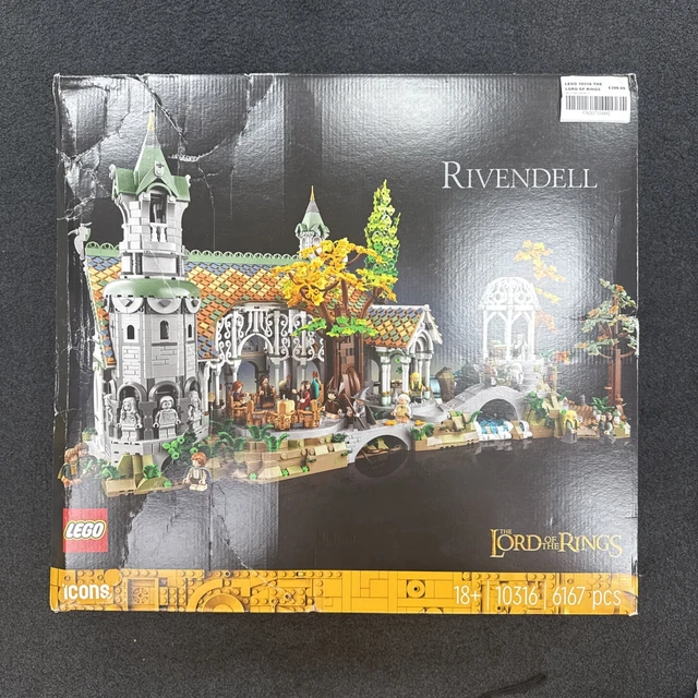 LEGO ICONS: THE Lord of the Rings: Rivendell (10316) £413.70 - PicClick UK