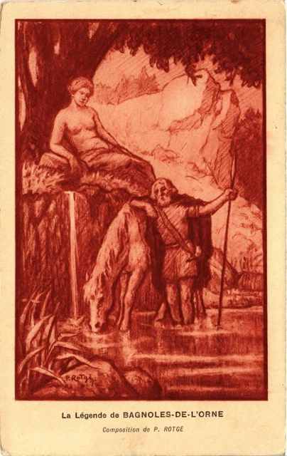 CPA La Légende de BAGNOLES-de-l'ORNE (355861)
