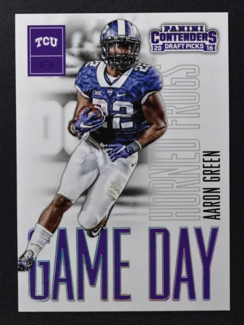 2016 Panini Contenders Draft Picks Game Day Tickets #26 Aaron Green - NM-MT