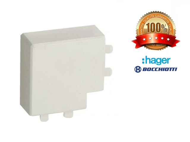 Terminale Bianco Per Canalina LM 25x17 BOCCHIOTTI - Per Industria Elettrica E Meccanica - Foto 5