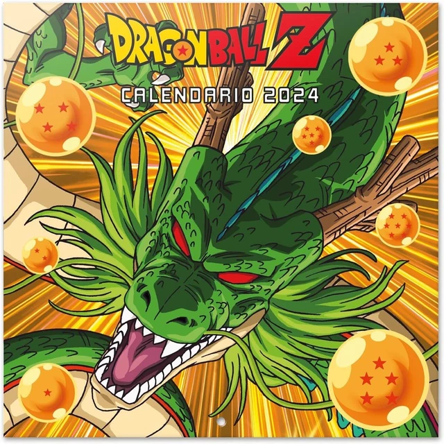 CALENDARIO DA PARETE Verticale Anno 2025 Dragon Ball Z + Poster EUR 16