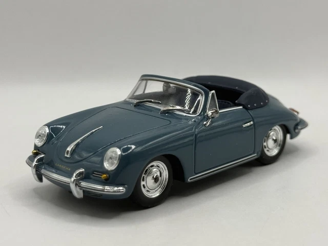 Porsche 356 B Cabriolet 1960 Rouge 1:43 Modèle MINICHAMPS