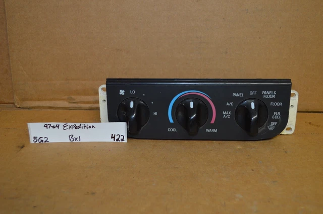 97-04 Ford Expedition AC Climate Control XL3H19E764A Module 422-5g2 bx1