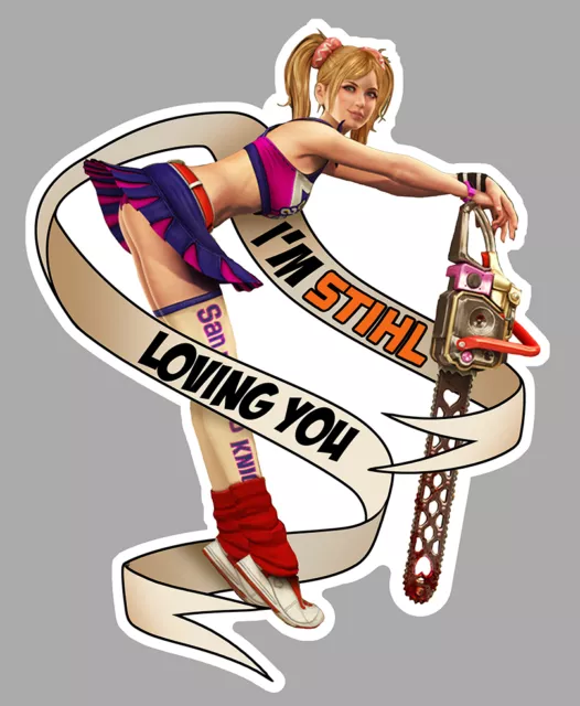 STIHL right Pin Up droite Sticker vinyle laminé