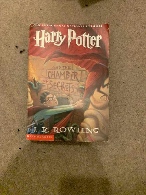 HARRY POTTER AND the Chamber of Secrets by J. K. Rowling (Paperback ...