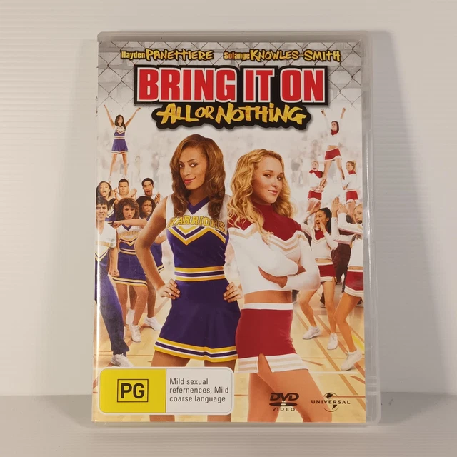 BRING IT ON All Or Nothing DVD Hayden Panettiere VGC Fast Free